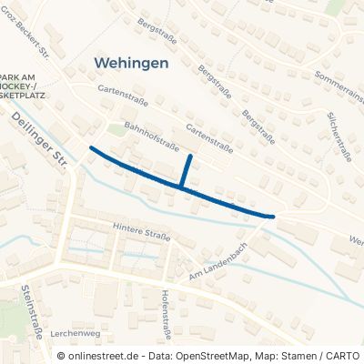 Wiesenstraße Wehingen 