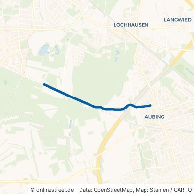 Eichenauer Straße München Aubing-Lochhausen-Langwied 