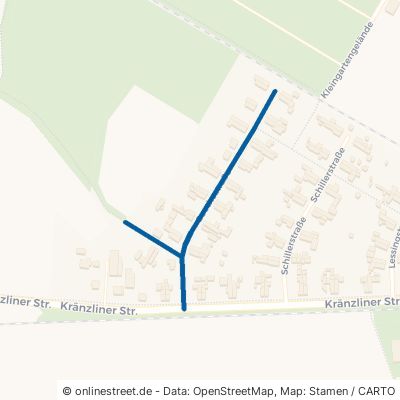 Goethestraße 16816 Neuruppin Kränzliner Siedlung 