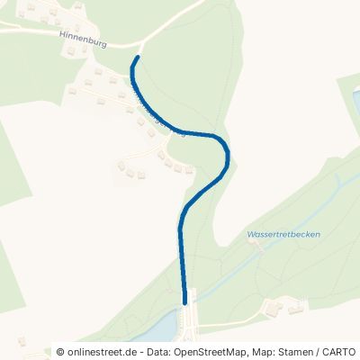 Hinnenburger Weg Brakel Hinnenburg 