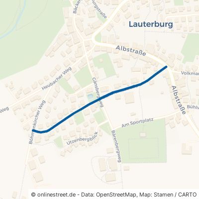 Panoramastraße Essingen Lauterburg 