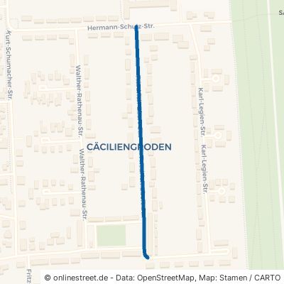 Friedrich-Ebert-Straße Sande Cäciliengroden 