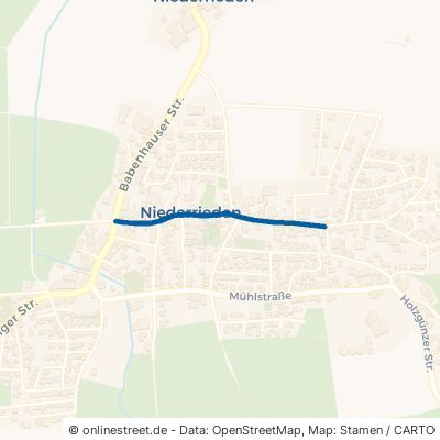 Hauptstraße Niederrieden 