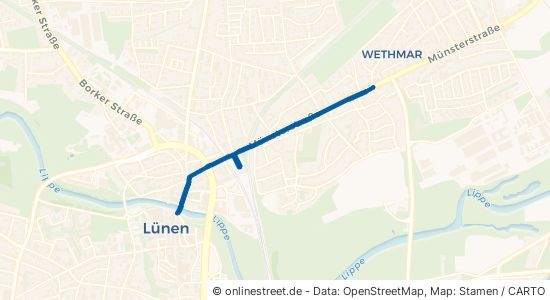 Münsterstraße Lünen Wethmar 