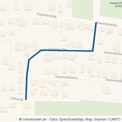 Bürgermeister-Knobel-Straße Habichtswald Ehlen 