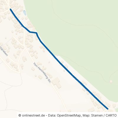 Silberdistelweg Burkardroth Stralsbach 