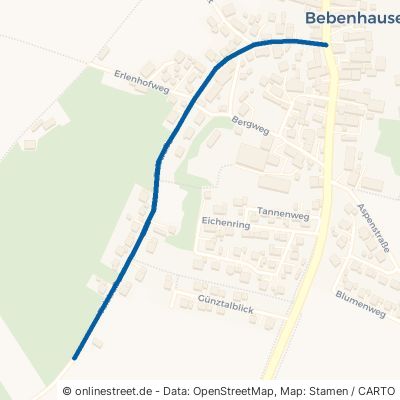 Talstraße Kettershausen Bebenhausen 