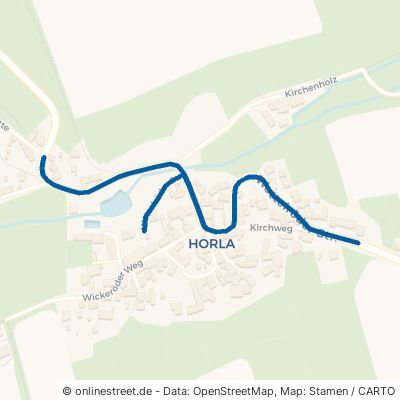 Wettelröder Straße Sangerhausen Horla 