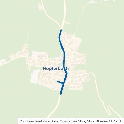 Hauptstraße Untrasried Hopferbach 