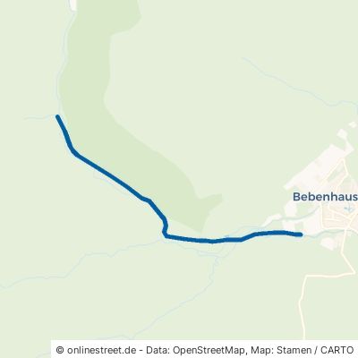 Goldersbachtalstraße Tübingen Bebenhausen 