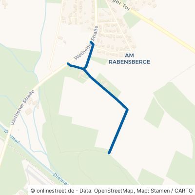 Heinbergweg Warburg Ossendorf 
