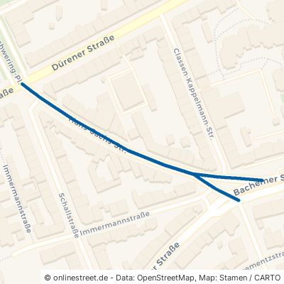 Hans-Sachs-Straße Köln Lindenthal 