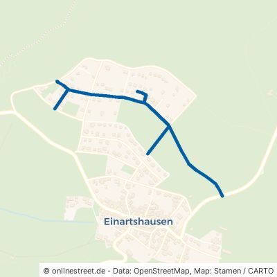 Rudhardshäuserweg Schotten Einartshausen 