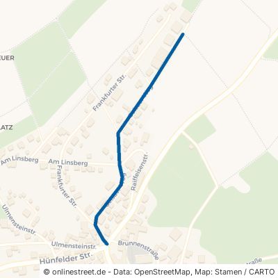 Geisaer Weg Nüsttal Hofaschenbach 