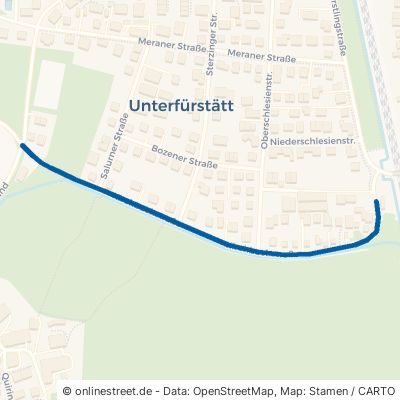 Kirchbachstraße Rosenheim Fürstätt 