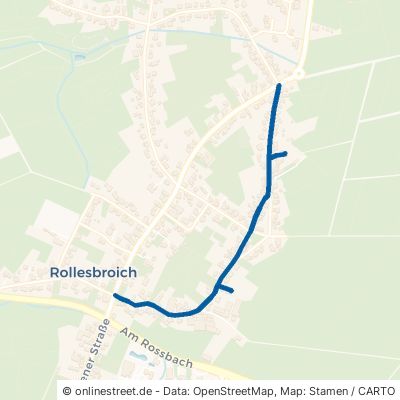 Steinrötschstraße Simmerath Rollesbroich 