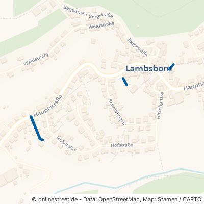 Hauptstraße Lambsborn 