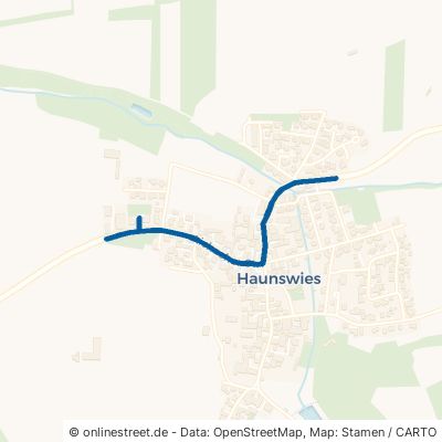 Aichacher Straße Affing Haunswies 