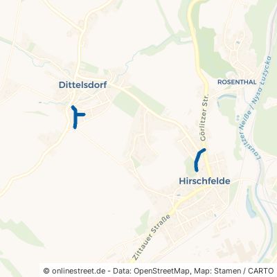 Straße Der Jugend Zittau Hirschfelde 