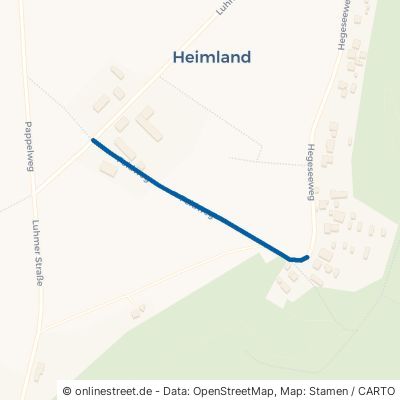 Feldweg 16837 Rheinsberg Heimland 