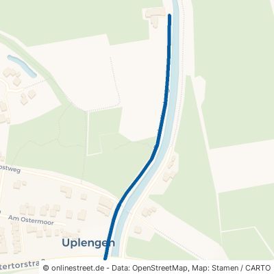 Remelser-Kanal-Weg Uplengen Remels 