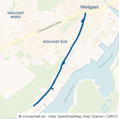 Bahnhofstraße Wolgast 