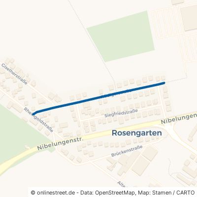 Rüdigerstraße Lampertheim Rosengarten 
