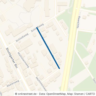 Gustav-Werner-Straße Nürtingen Oberensingen 