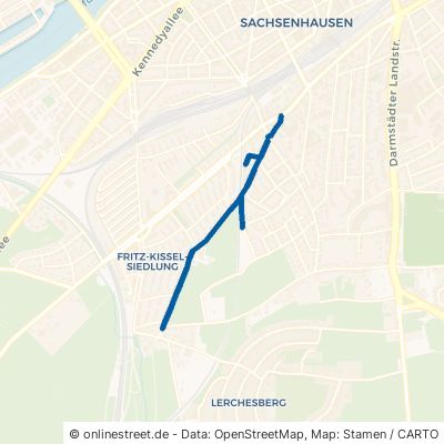 Ziegelhüttenweg Frankfurt am Main Sachsenhausen 