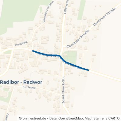 Jakob-Lorenz-Zaleski-Straße Radibor Brohna 