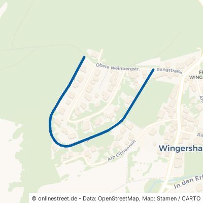 Untere Weinbergstraße Schotten Wingershausen 