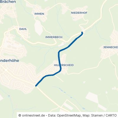 Hillerscheider Straße Wiehl Hillerscheid 