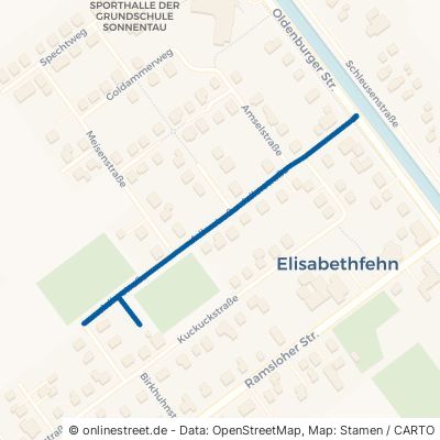 Adlerstraße Barßel Elisabethfehn 