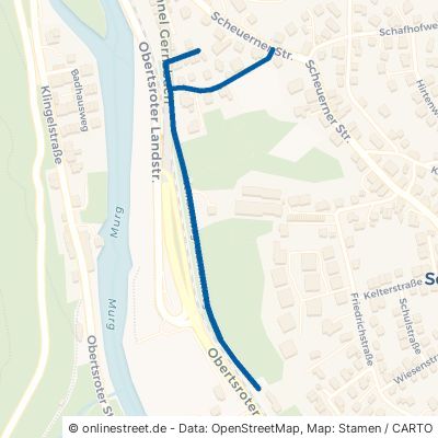 Isemannweg Gernsbach Scheuern 