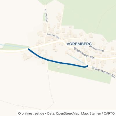 Ackerweg Emmerthal Voremberg 