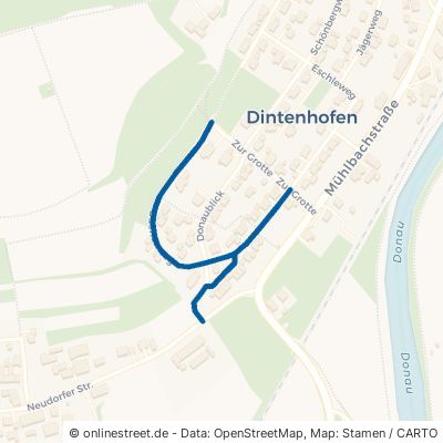 Buchenweg Ehingen Dintenhofen 