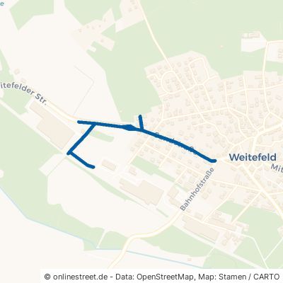 Sandstraße Weitefeld 