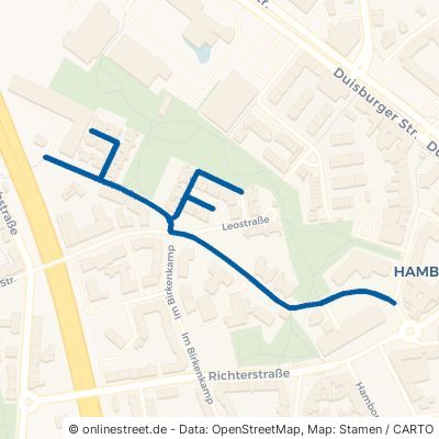 Hufstraße Duisburg Alt-Hamborn Hamborn
