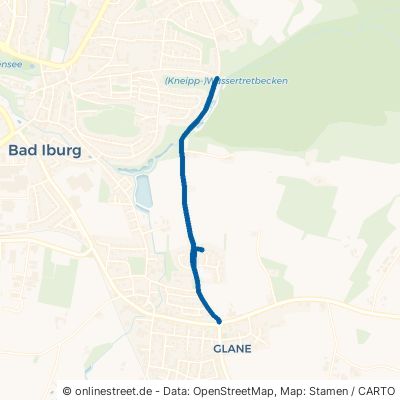Bergstraße Bad Iburg Glane 