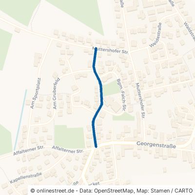 Pfarrer-Wiedemann-Straße Gablingen Lützelburg 