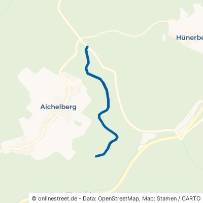 Fuchshaldeweg Bad Wildbad Aichelberg 