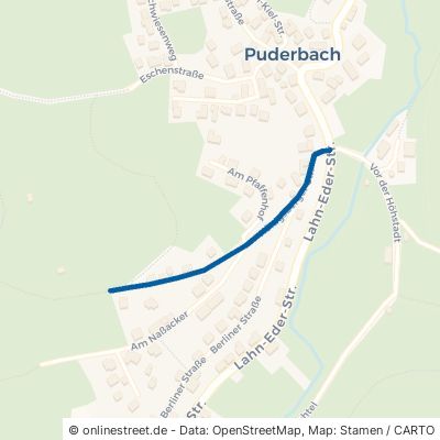 Königsberger Straße Bad Laasphe Puderbach 