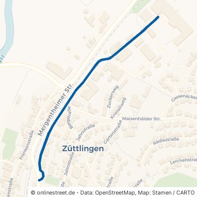 Nordstraße 74219 Möckmühl Züttlingen Züttlingen