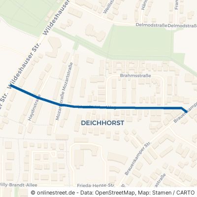 Hundertster Weg Delmenhorst Deichhorst 