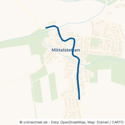 Hauptstraße Mittelstetten 