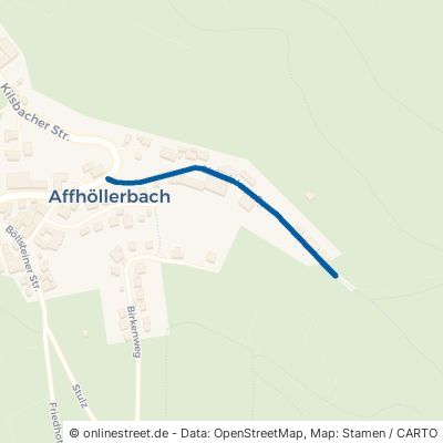 Heinrichstraße Brensbach Affhöllerbach 
