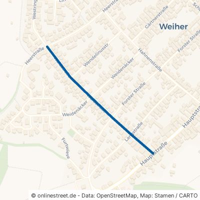 Waldstraße 76698 Ubstadt-Weiher Weiher 