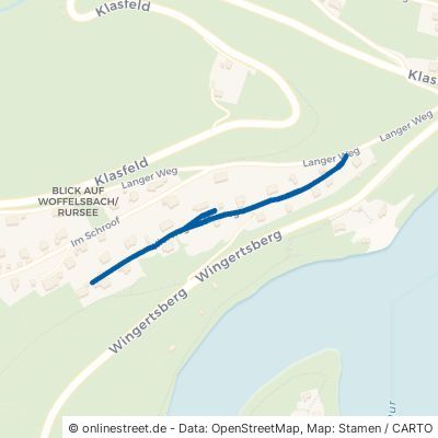 Kierweg Simmerath Woffelsbach 