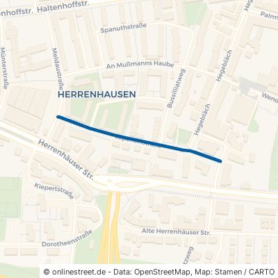 Löpentinstraße Hannover Herrenhausen 