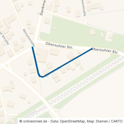 Querstraße Wildeck Bosserode 